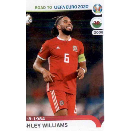 Wales Road to EM 2020 Ashley Williams Sticker 438 