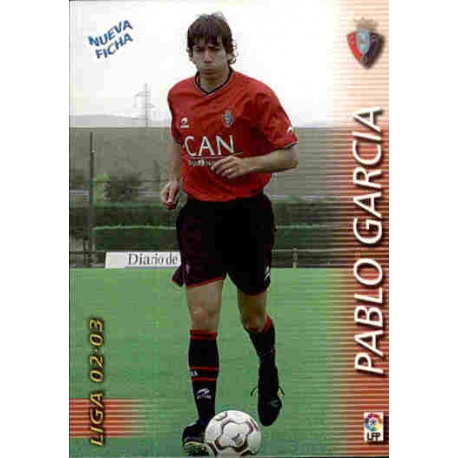Pablo Garcia Fichas Bis Osasuna 214 Bis