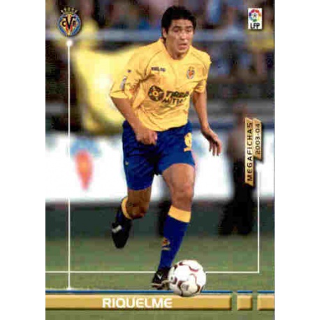 Riquelme Fichas Bis Villarreal 337 Bis