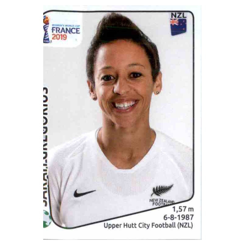 Neuseeland Sarah Gregorius Panini Frauen WM 2019 Sticker 382