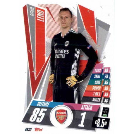 Bernd Leno Update Card Arsenal ARS2