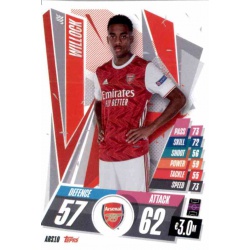 Joe Willock Update Card Arsenal ARS10