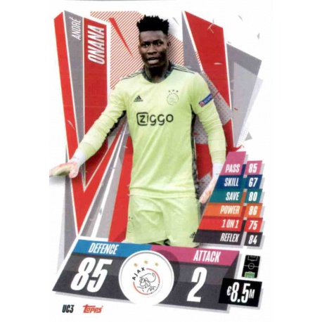 André Onana Update Card AFC Ajax UC3