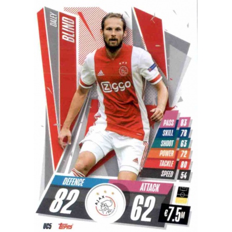 Daley Blind Update Card AFC Ajax UC5
