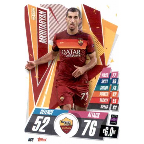 Henrikh Mkhitaryan Update Card AS Roma UC9