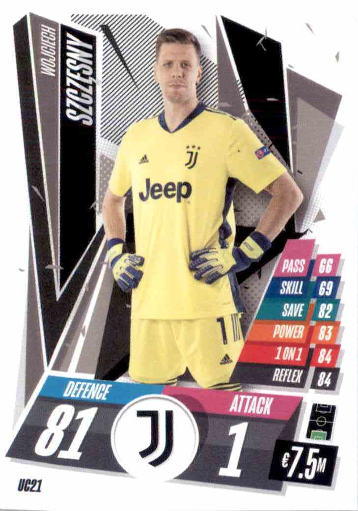 Champions League 19 20 2019 2020 Sticker 216 Wojciech Szczesny Juventus Turin 