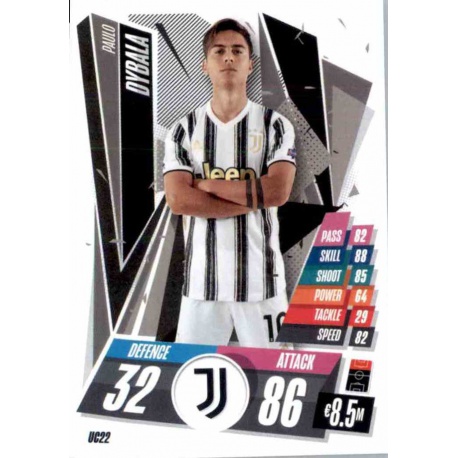 Paulo Dybala Update Card Juventus UC22