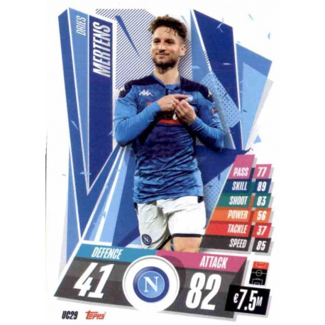 Dries Mertens Update Card SSC Napoli UC29