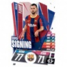 Offer Trading Card Miralem Pjanić Super Signing Topps Update Champions International 2020-21