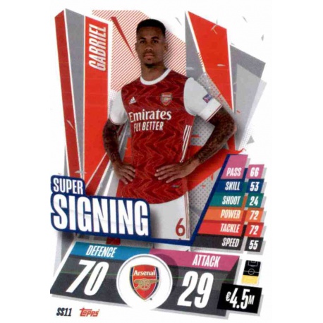 Gabriel Super Signing Arsenal SS11