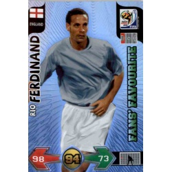 Rio Ferdinand Fan's Favourite England 122