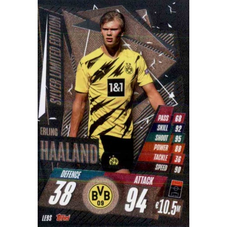 Erling Haaland Limited Edition Silver Borussia Dortmund LE9S