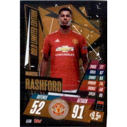 Marcus Rashford Limited Edition Gold Manchester United LE3G