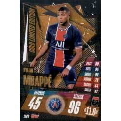 Kylian Mbappe Limited Edition Gold PSG LE8G