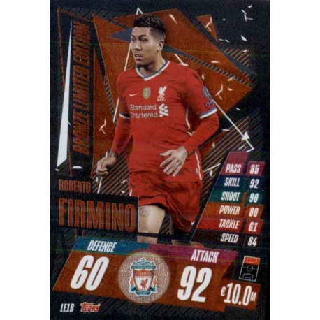 Roberto Firminho Limited Edition Bronze Liverpool LE1B
