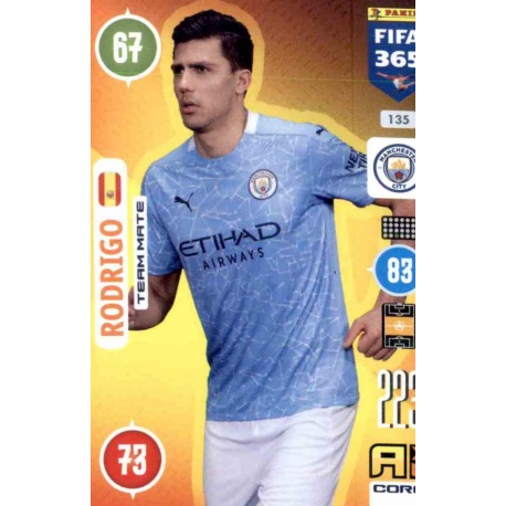 Rodrigo Manchester City 135