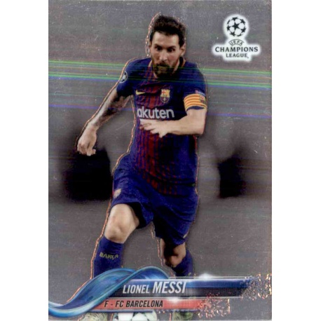 Lionel Messi Barcelona Topps Chrome 2018