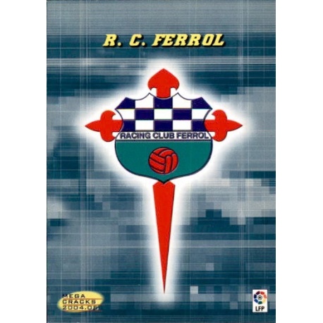 racing c.ferrol n°11 escudos 2a división liga e - Comprar Cromos de Futebol  antigos no todocoleccion