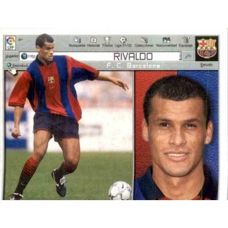 Rivaldo Barcelona Este 2001-02