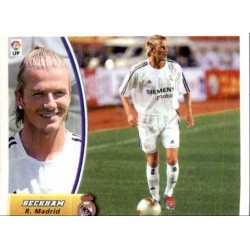Beckham Real Madrid Este 2003-04