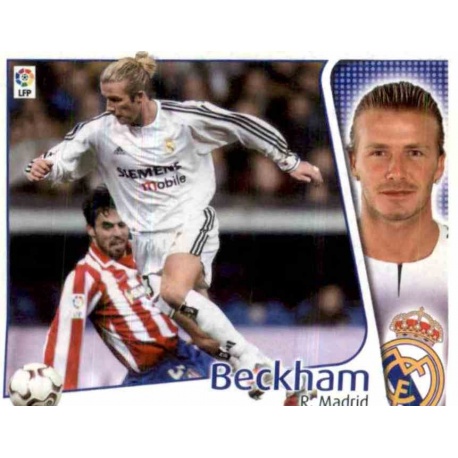 Beckham Real Madrid Este 2004-05