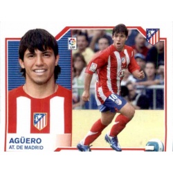 Aguero Atlético Madrid Este 2007-08