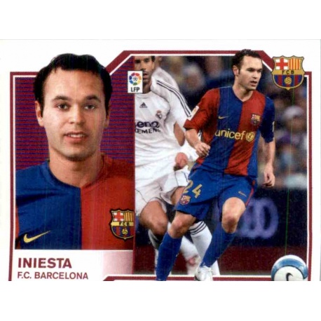 Iniesta Barcelona Este 2007-08