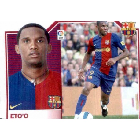 Eto'o Barcelona Este 2007-08