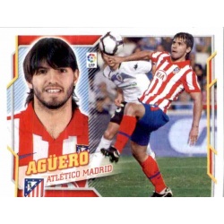 Aguero Atlético Madrid Este 2010-11