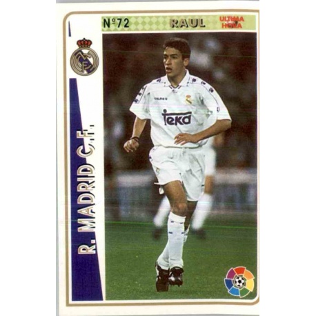Raul Real Madrid Mundicromo 1994-95