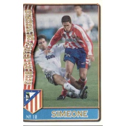 Simeone Atlético Madrid Mundicromo 1996-97