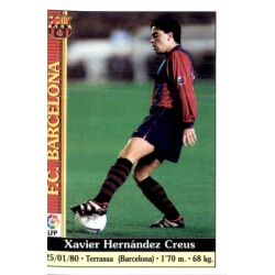 Xavi Barcelona Mundicromo 2000