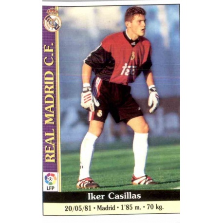 Iker Casillas Real Madrid Mundicromo 2000