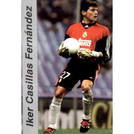 Iker Casillas Super Star 2000 Real Madrid Mundicromo 2001