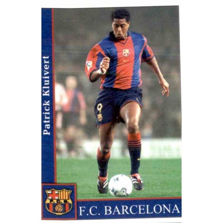 Kluivert Barcelona Mundicromo 2002