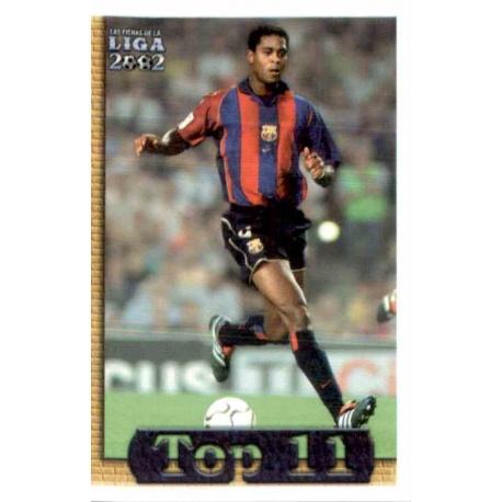 Kluivert Top 11 Barcelona Mundicromo 2002