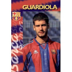 Guardiola Barcelona Barcelona Panini Cards 1996-97