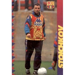 Stoichkov Barcelona Panini Cards 1996-97