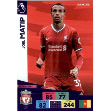 Joel Matip Liverpool 14