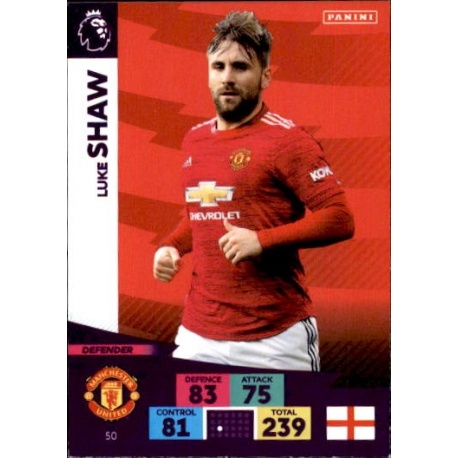 Luke Shaw Manchester United 50