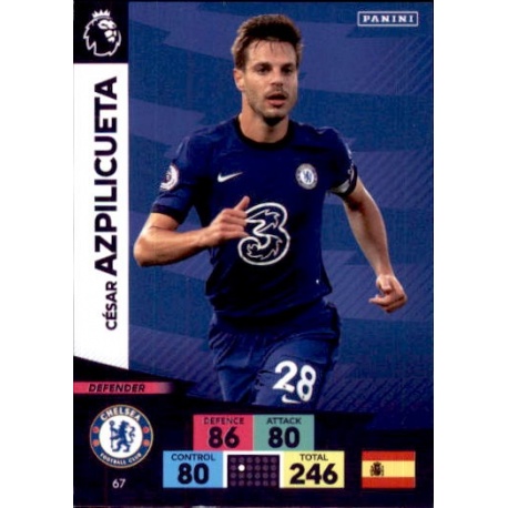 César Azpilicueta Chelsea 67