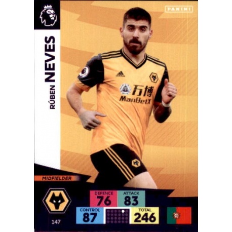 Rubén Neves Wolverhampton Wanderers 147