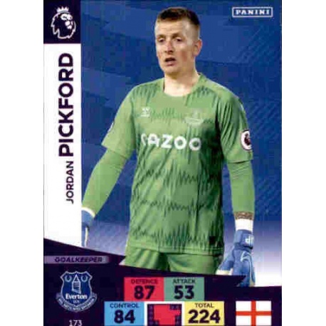Jordan Pickford Everton 173