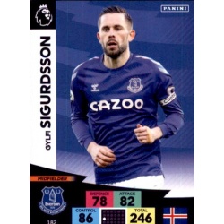 Gylfi Sigurdsson Everton 182