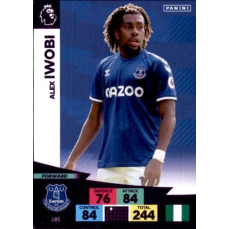 Alex Iwobi Everton 185