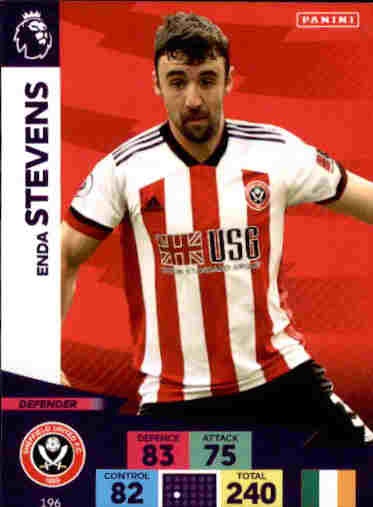 no 467 Sheffield United PANINI FOOTBALL 2020-Enda Stevens
