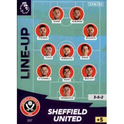 Line-Up Sheffield United 207