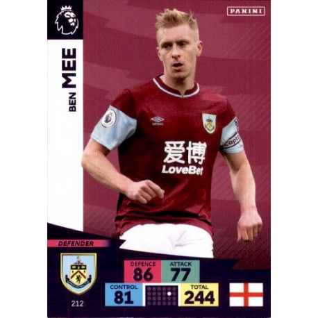Ben Mee Burnley 212