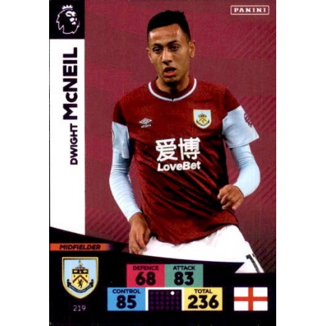 Dwight McNeil Burnley 219