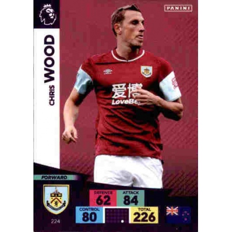 Chris Wood Burnley 224